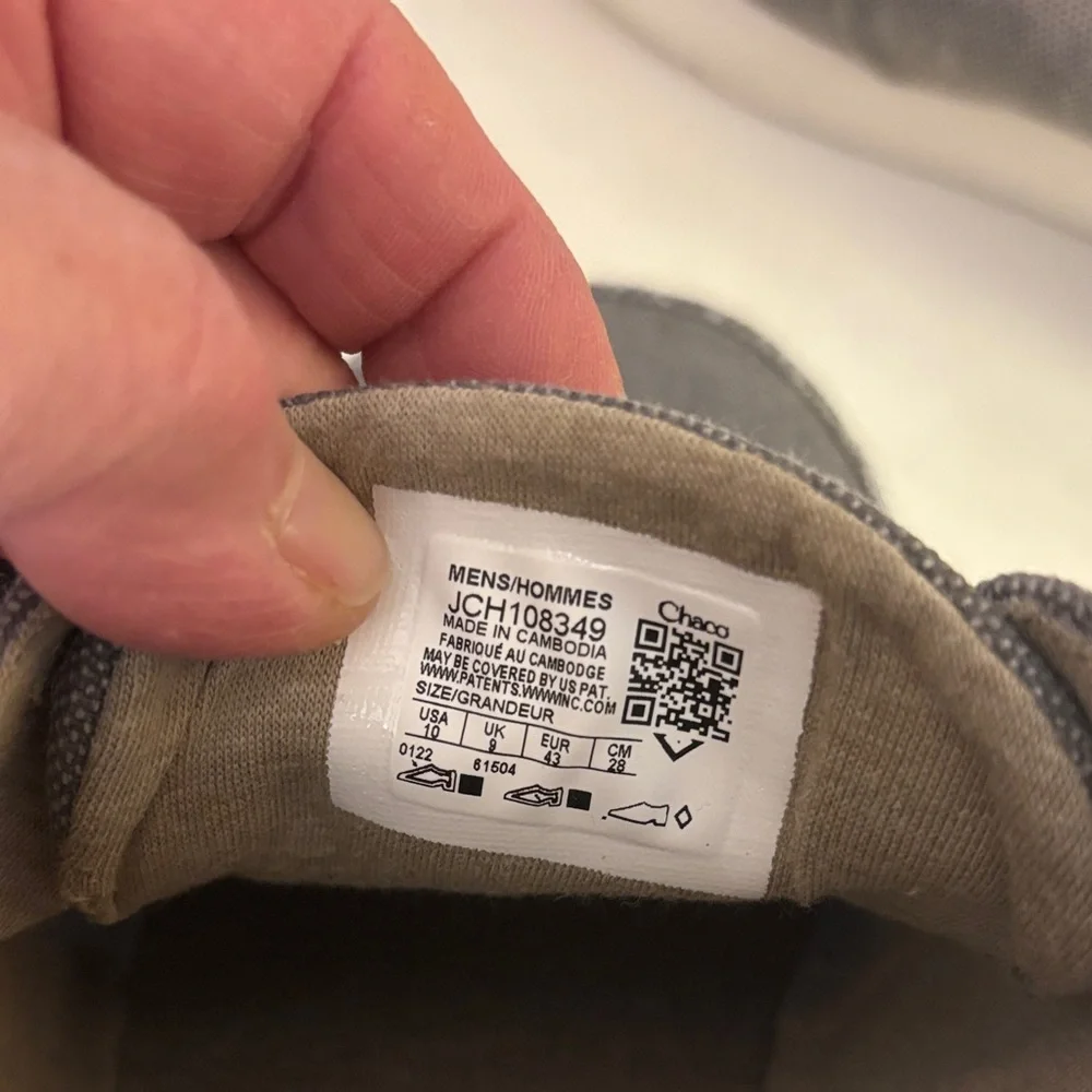 Chaco Men's Gray Slip-On Loafers